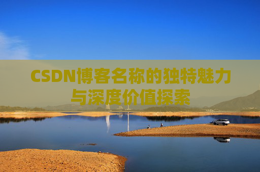 CSDN博客名称的独特魅力与深度价值探索